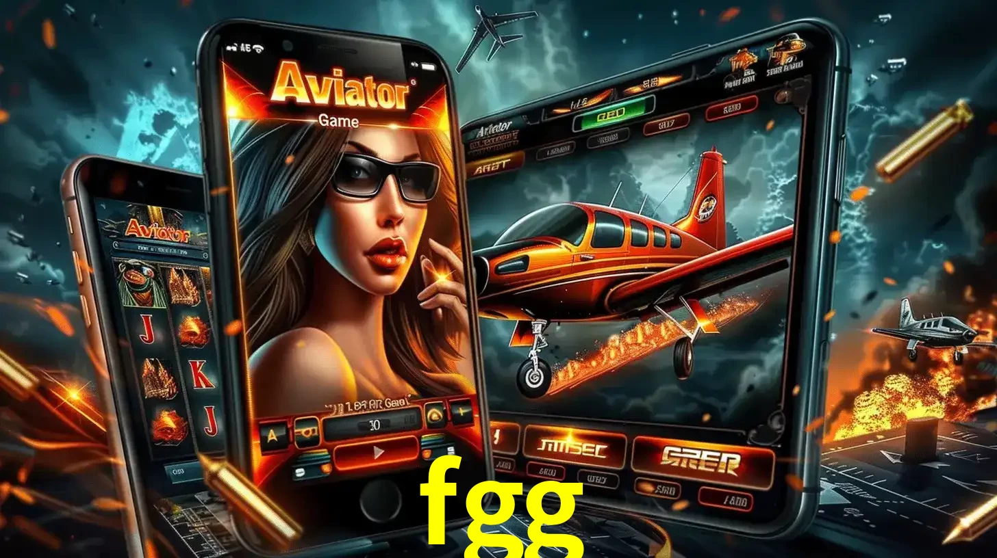 O popular jogo de apostas Aviator exibido em vários celulares e tablets, mostrando a interface emocionante e a ação de voo disponíveis para jogar agora no fgg.