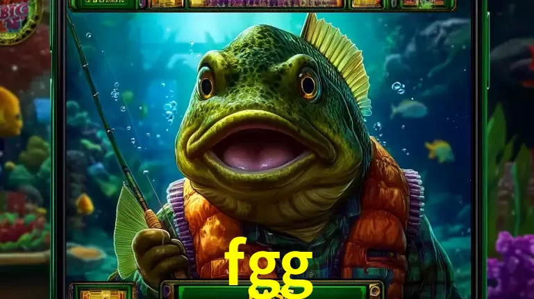 Personagem de peixe pescador do popular jogo de slot com tema de pescaria, uma das emocionantes opções de caça-níqueis para jogar e ganhar no cassino fgg.